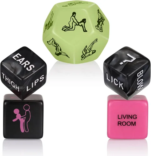 Dados sexuales para parejas adultas, juegos sexuales, juguetes sexuales para parejas, dados sexuales nocturnos, juguetes sexuales y juegos para