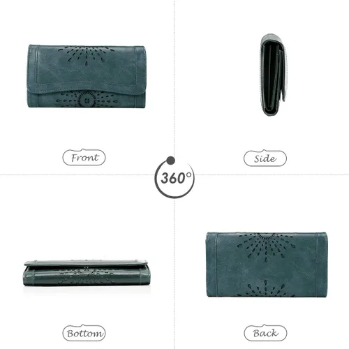 Miniatura 8 de OB OURBAG Cartera de piel para mujer, con tarjetero