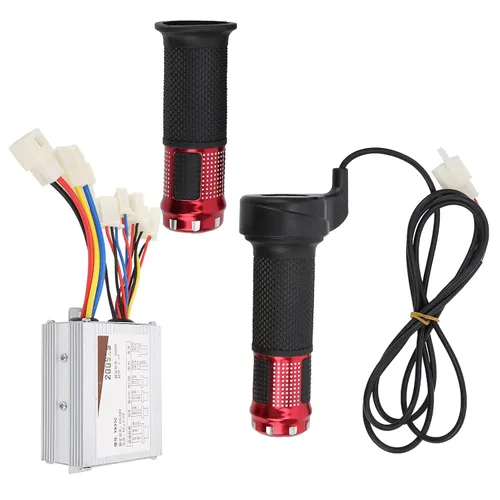 Miniatura 6 de Controlador de velocidad cepillado de 48 V 500 W, motor universal con agarre del acelerador, regulador de velocidad de vehículo eléctrico