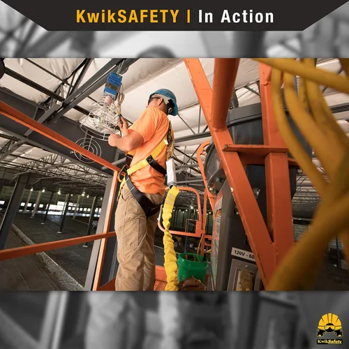 Miniatura 7 de KwikSafety - Fall Protection Safety Harness - Construction & Roofing Fall Arrest Safety Harnesses - ANSI OSHA Compliant Estándar