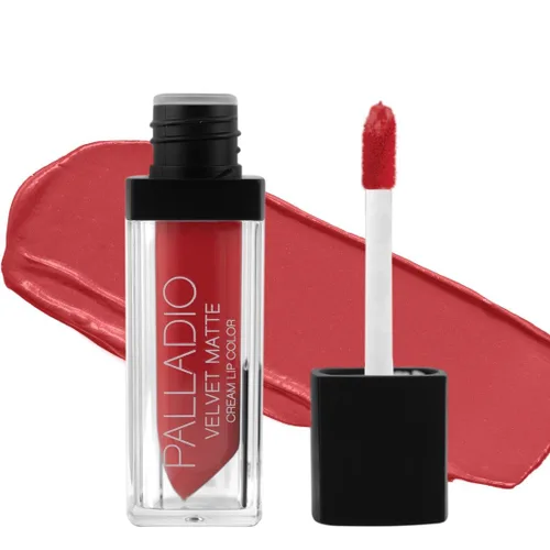 Miniatura 8 de Palladio Velvet Matte Cream Lip Color, Angora