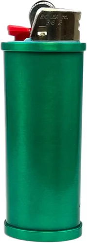 Miniatura 17 de DIYLuxury - Funda de metal para encendedor BIC Standard J6, EZ Reach Lighter, resistente, personalizable, reutilizable, funda individual