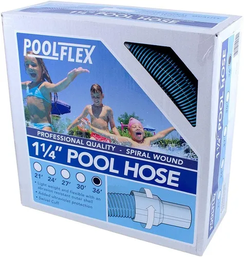 Miniatura 5 de Spa Choice - Manguera de aspiradora prémium para piscina de 18 pies x 1-1/4 pulgadas