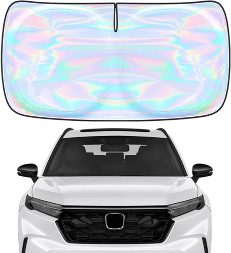 Miniatura 46 de Parasol para parabrisas Rivian R1S R1T 2022-2026 – Parasol compatible con Rivian R1S R1T plegable para ventana delantera, protector de visera solar