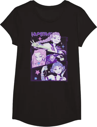 Miniatura 3 de KPop Demon Hunters HUNTR/X Camiseta oficialmente licenciada