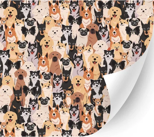 Miniatura 29 de HTV4U Vinilo de transferencia de calor con estampado de animales (gradiente de dragón, 13.5 pulgadas x 3 yardas), papel de transferencia de prensa