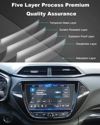 Miniatura 7 de YEE PIN Protector de pantalla para Chevy Trailblazer RS 2022 Trailblazer LT Activ Chevy Trailblazer 2023, accesorios compatibles con Chevy