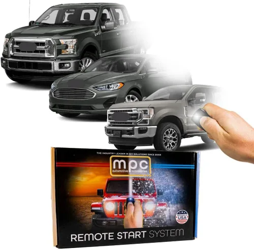 MPC Kit de arranque remoto para Ford F-150 2015-2020 || F-250 F-350 2017-2021 || Fusion 2014-2020 || Plug and Play || Presione el bloqueo del