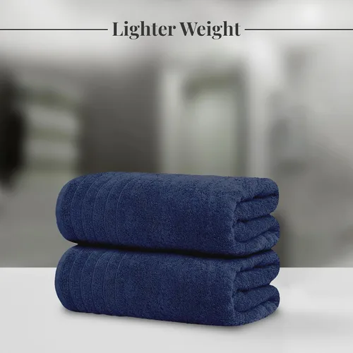 Miniatura 3 de Tens Towels – Juego de toallas de 13.27 oz/yd² (450g/m²), paquete de 2 unidades, paquete de 4 unidades, paquete de 6 unidades, paquete de 8 Azul