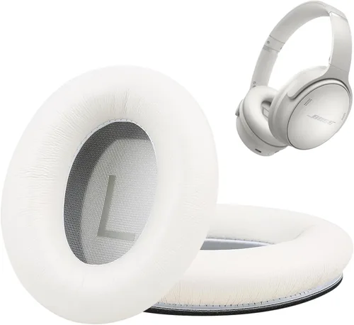 Almohadillas para los oídos para Bose QuietComfort 45 QC45 QC35 ii QC35, cojines de cuero de piel de cordero para auriculares profesionales, QC45