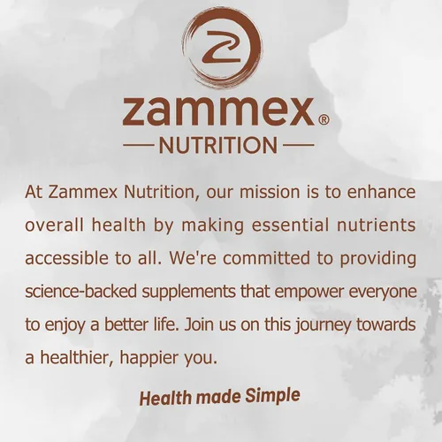 Miniatura 8 de Zammex Polvo de proteína de colágeno múltiple, tipo I, III y V y X, péptidos de colágeno hidrolizados para mujeres y hombres, apoya el cabello
