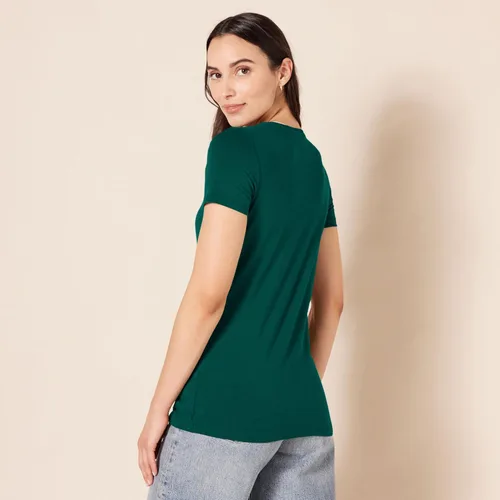 Miniatura 160 de Amazon Essentials Women's Regular-Fit Short-Sleeve Crewneck T-Shirt