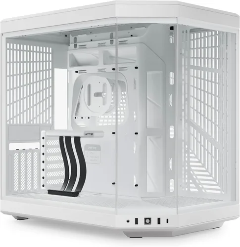 Miniatura 18 de HYTE Y70 - Caja ATX de torre intermedia Touch Infinite de doble cámara con estética moderna y pantalla táctil LCD de 2.5K integrada, color negro