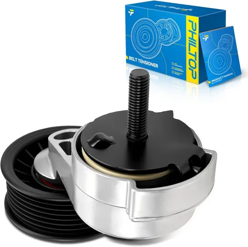 Miniatura 92 de PHILTOP Conjunto de tensor de correa con polea para BMW 325i, X3, X5, Z4, 325Ci, 330Ci, 530i, 525i, 325xi, 330i, 330xi, correa dentada OE #