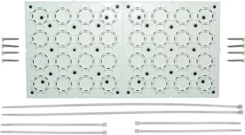 Miniatura 6 de Kit de soporte de montaje universal ajustable con organizador de cables para TV de pantalla plana, gestión de cables debajo del escritorio, cables