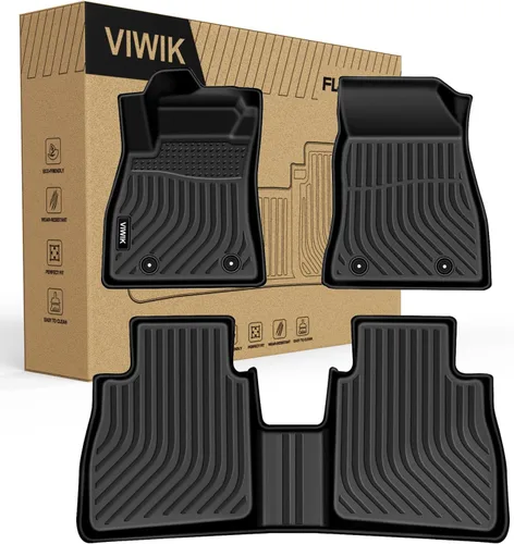 Miniatura 34 de VIWIK Alfombrillas de Piso para Kia Sorento de 7 asientos 2016-2020 S/L/LX/EX/SX/SX Limited, Alfombrillas de Coche Automotrices 3D Antideslizantes