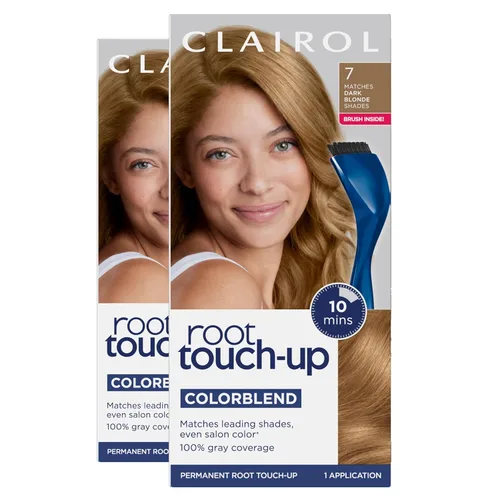 Miniatura 37 de Clairol Root Touch-Up de Nice'n Easy - Tinte permanente para el cabello, color caoba claro 6R/Marrón rojizo claro, paquete de 2 6R castaño