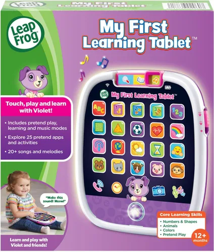 Miniatura 7 de LeapFrog Mi primera tableta de aprendizaje, Violeta