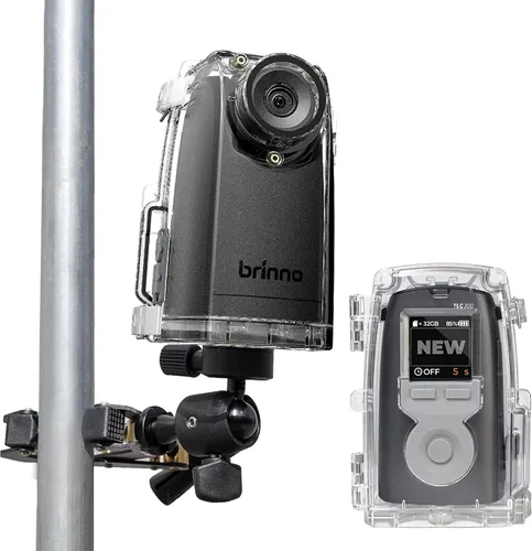 Brinno Cámara Time Lapse BCC300-C Paquete, para Construcción en Exteriores y Obras - Cámara Timelapse FHD1080P HDR con Pantalla LCD - Vida de