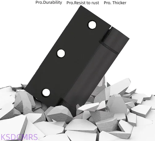 Miniatura 4 de Bisagras de acero inoxidable de cierre automático de 3.5 pulgadas, 3-1/2 pulgadas x 3 1/2 pulgadas, resorte resistente cargado automático ajustable