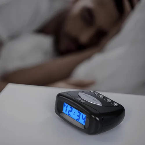 Miniatura 6 de Equity by La Crosse Reloj despertador LCD Snooze, negro