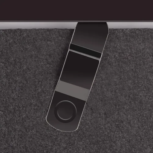 Miniatura 9 de Gallery Solutions - Marco de fotos negro plano de 8 x 10 pulgadas - Soporte de mesa o pared - Para fotos de 5 x 7 pulgadas con doble paspartú blanco