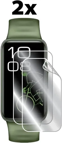 Miniatura 2 de IPG Para HUAWEI Band 8 Smart Watch Protector de pantalla de hidrogel (2 unidades) Película transparente HD invisible Protector antiarañazos