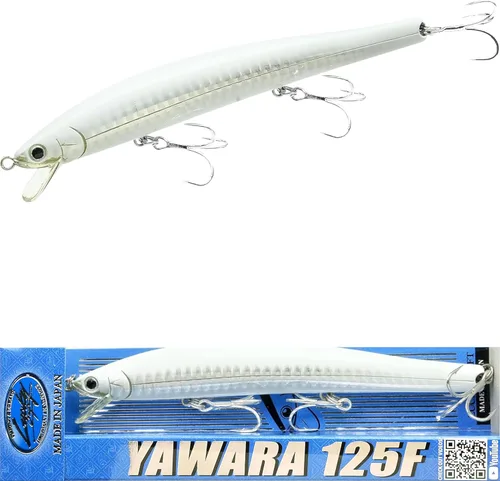 Miniatura 28 de LUCKY CRAFT FlashMinnow 125 YAWARA, señuelos de pesca de agua salada, accesorios y equipo de pesca de surf Jerkbait, señuelos de pesca de fletán