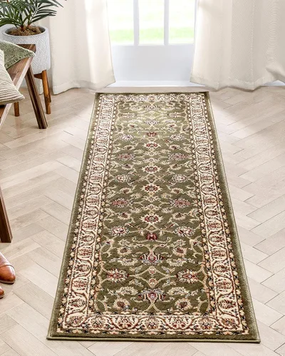 Miniatura 25 de Well Woven Barclay Collection Sarouk - Alfombra de área azul claro de 6 x 9 pies, para sala de estar, dormitorio y comedor
