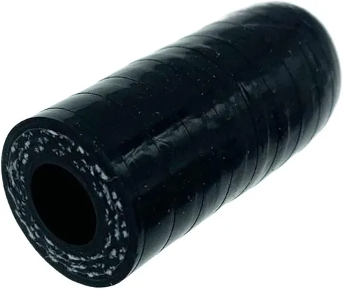Miniatura 2 de Tapa de Refrigerante de Silicona Reforzada Universal Negra de 1/4" (6.5mm) con Abrazadera para Calentador de Derivación Puerto de Agua al Vacío Kit