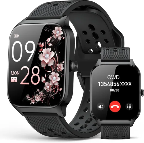Miniatura 9 de Reloj inteligente para mujeres y hombres – Respuesta/Hacer llamadas, reloj inteligente con rastreador de fitness compatible con Android iPhone, más