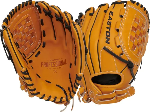 Miniatura 20 de Easton Guantes de sóftbol de lanzamiento rápido de la colección profesional Tamaños 11.5" - 13" Múltiples estilos Tela tejida dividida