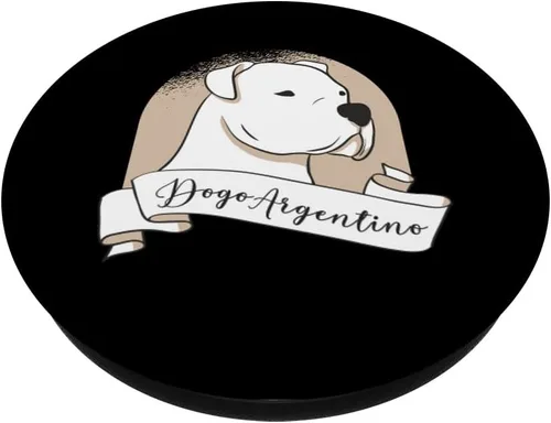 Miniatura 2 de Dogo Argentino - PopSockets intercambiables para perro argentino