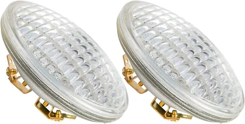 SHUWDKAR PAR36 Bombilla LED para paisaje, 36 W, equivalente a halógeno, 6 W, 600 lúmenes, blanco brillante 3000 K, PAR36 LED de 12 V para 6W 3000K