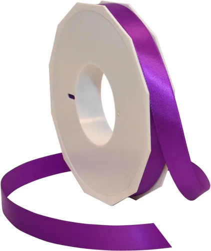 Miniatura 3 de Morex Ribbon Neon Brights Satinado, 5/8 pulgadas por 50 yardas, azul rey