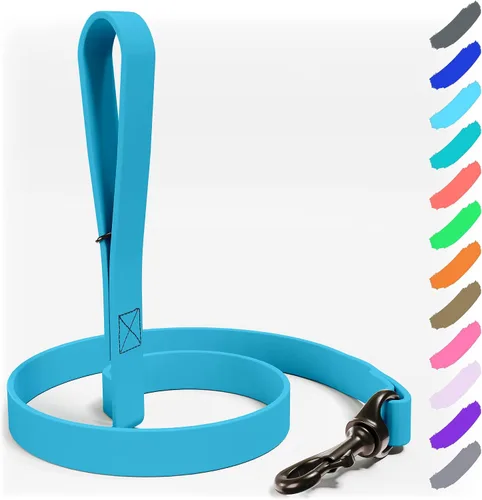 Miniatura 17 de Biothane - Correa para perro extra resistente, fabricada en Estados Unidos, correas impermeables para perros grandes, medianos y pequeños, correa