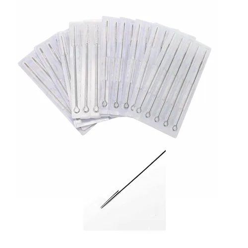 Miniatura 9 de DOWEI - Juego de agujas de tatuaje, 100 agujas desechables para tatuaje, tamaño redondo Liner 3RL 5RL 7RL 9RL Round Shader 3RS 5RS 7RS 9RS, 5M1 7M1