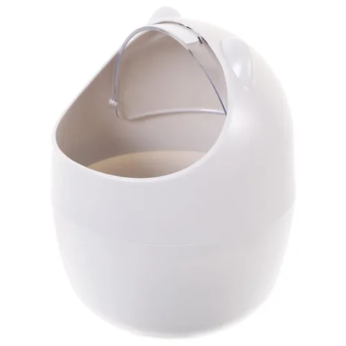 Miniatura 6 de VANZACK Mini bote de basura con tapa, papelera de escritorio, cubos de basura pequeños para escritorio
