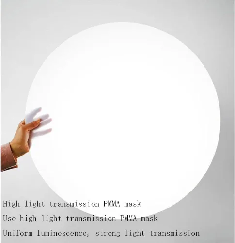 Miniatura 8 de Lámpara de techo LED de atenuación continua con control remoto regulable lámpara de techo LED creativa simple luz plana moderna accesorio de montaje