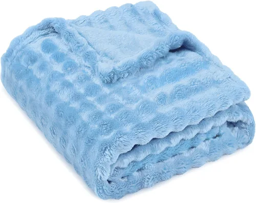 Miniatura 10 de Fleece Baby Blanket for Girls Boys, Soft Cozy Cute Infant Toddler Receiving Blankets for Bedding Crib Stroller, Baby Shower Birthday Newborn Gifts