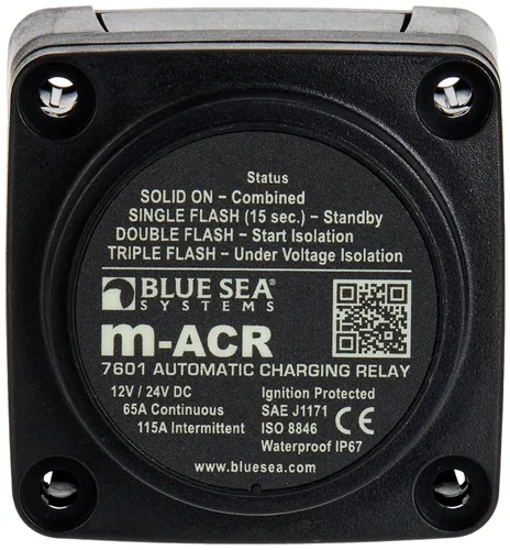 Miniatura 3 de Relés de carga automática (ACR) Blue Sea Systems, Azul