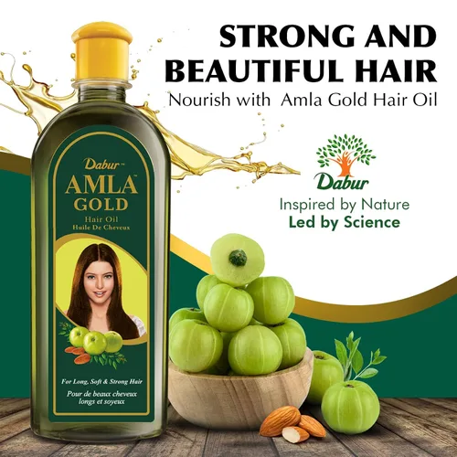 Miniatura 2 de Aceite de cabello Amla Natural de Vatika – Aceite herbal nutritivo para un cabello más fuerte, más grueso y más brillante – Enriquecido