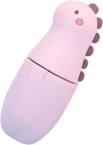 Healifty Mini humidificador facial facial Mister Ionic Face Humidifier Diseño de dibujos animados Portátil Carga USB Piel Hidratante para Viajes