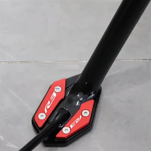 Miniatura 4 de Soporte de extensión lateral de pie para motocicleta para Yamaha YZF R3 R25 MT03 MT25 2019 2022 MT 03 25 R 3 25 (color: MT03 azul)