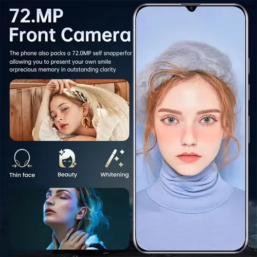 Miniatura 6 de I25+ Ultra Desbloqueado Teléfono celular Android 14, Octa-core Smartphone Teléfono Móvil, Batería de 6800mAh Carga Rápida, Pantalla FHD+ de 6.3
