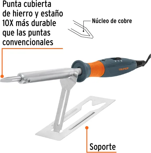 Miniatura 2 de TRUPER CAU-100D - Soldador de doble temperatura