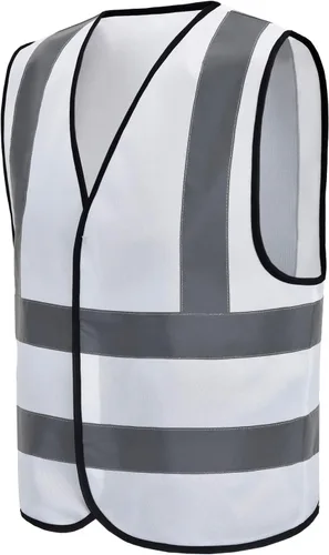 Miniatura 31 de AYKRM chaleco de alta visibilidad de 12 colores con alta visibilidad reflectante para trabajo de construcción y seguridad (XS-8XL)