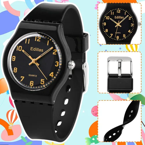 Miniatura 3 de Edillas Kids Analog Watch for Girls Boys Waterproof Learning Time Wrist Watch Easy to Read Time Wrist Watches for Children