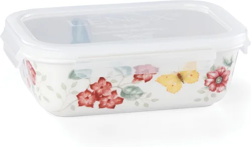 Miniatura 7 de Lenox Mariposa Prado - Recipiente redondo para servir y almacenar, pequeño