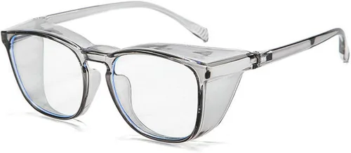 Miniatura 10 de Anteojos de seguridad que no se empañan, con protección UV400, lentes con bloqueo de luz azul para hombres y mujeres, anteojos transparentes